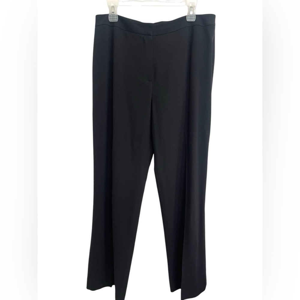 ST.JOHN 100% Wool Black Dress Pants Women’s Size 14